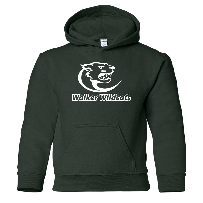 Walker - Heavy Blend Youth Hooded Sweatshirt