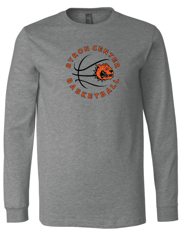 Byron Center Basketball - Adult Premium Long Sleeve T-Shirt