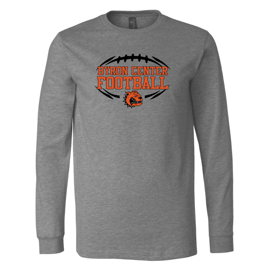 Byron Center Football - Adult Premium Long Sleeve T-Shirt
