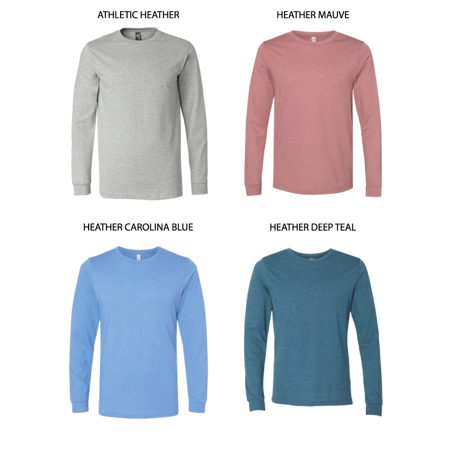 Bell House - Unisex Premium Heather Long Sleeve T-Shirt (Multiple Colors)