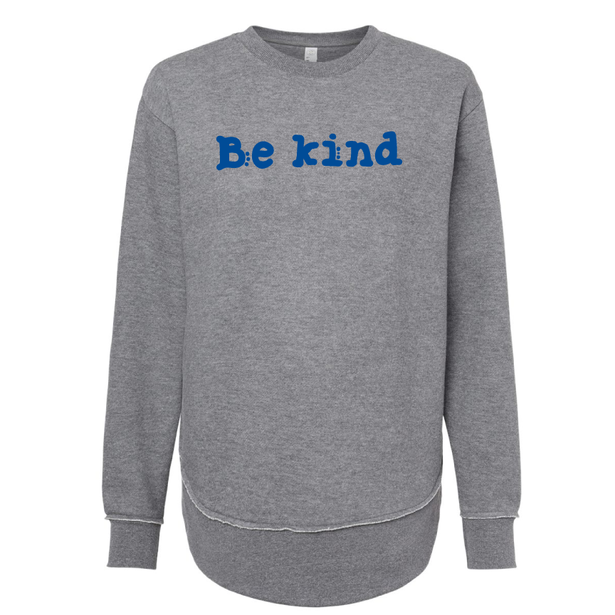 Cross Creek - Be Kind Women's Weekend Crewneck Sweatshirt (Multiple Colors)