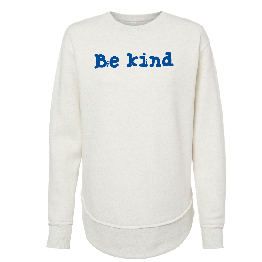 Cross Creek - Be Kind Women's Weekend Crewneck Sweatshirt (Multiple Colors)