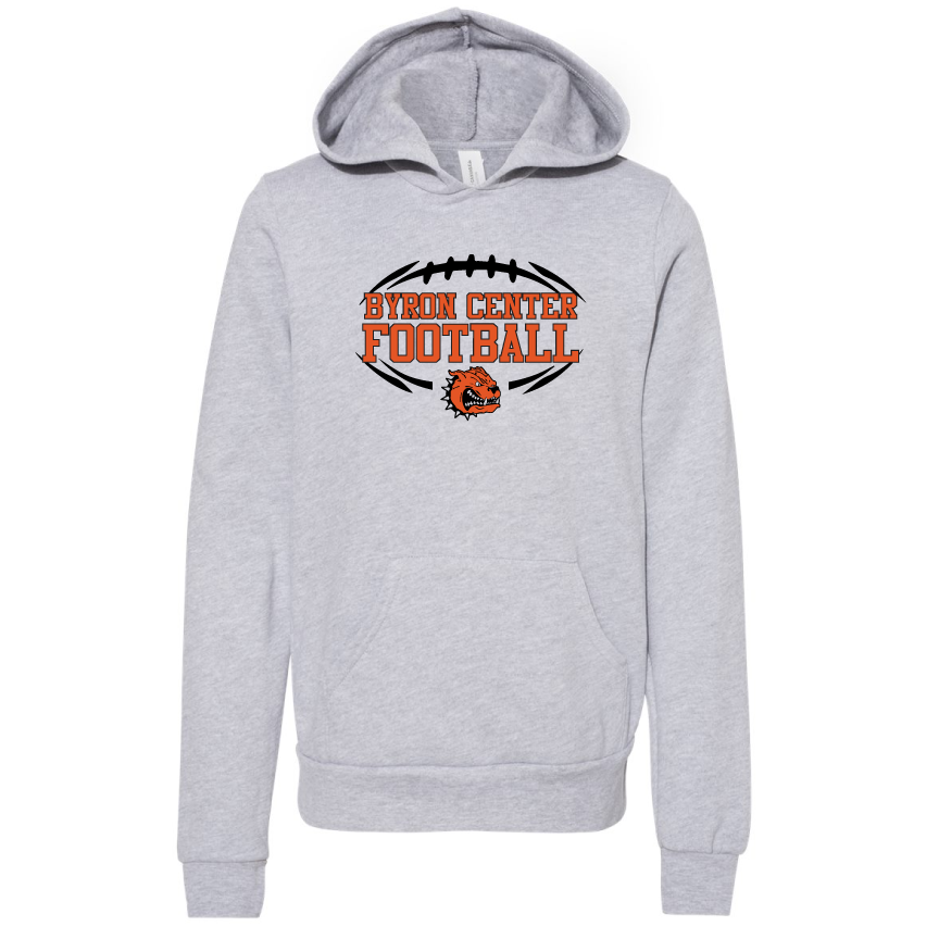 Byron Center Football - Youth Premium Hooded Sweatshirt