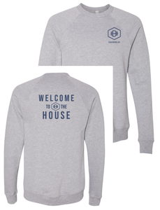 Bell House - WELCOME Unisex Premium Crewneck Sweatshirt
