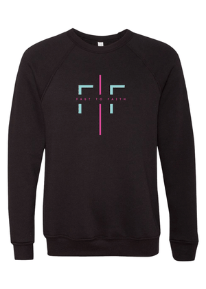 Fast to Faith (FTF) - Adult Premium Crewneck Sweatshirt (multiple colors)