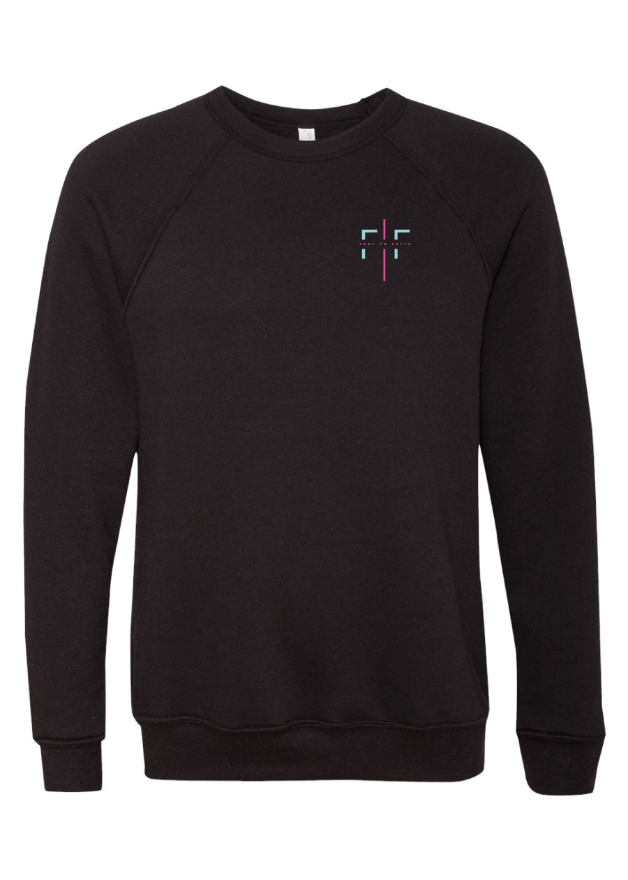 Fast to Faith (FTF) - Adult Premium Crewneck Sweatshirt (multiple colors)