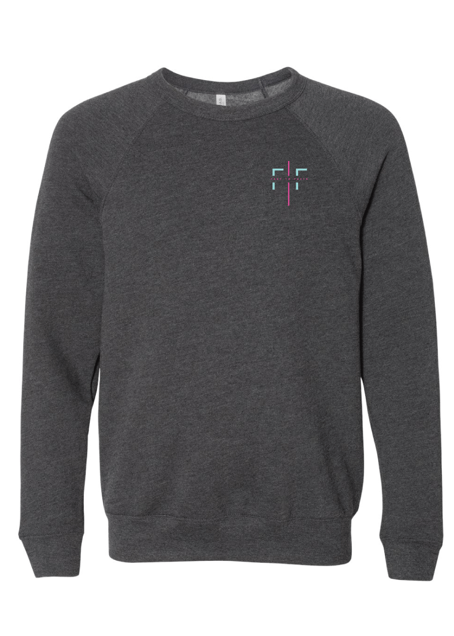 Fast to Faith (FTF) - Adult Premium Crewneck Sweatshirt (multiple colors)