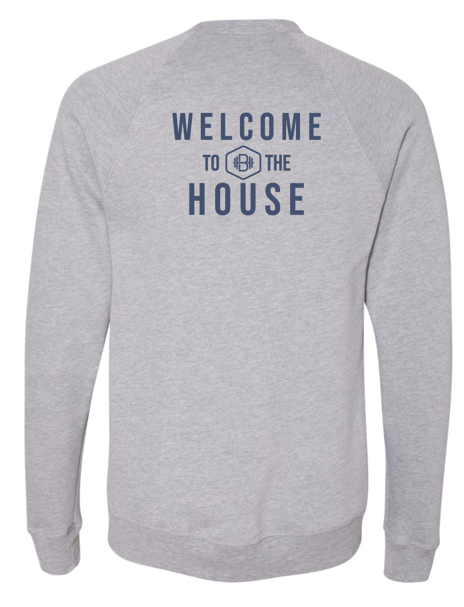 Bell House - WELCOME Unisex Premium Crewneck Sweatshirt