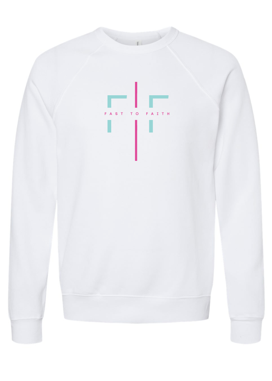 Fast to Faith (FTF) - Adult Premium Crewneck Sweatshirt (multiple colors)