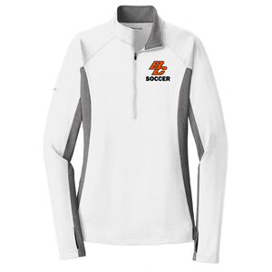 Byron Center Soccer - Women's Stretch Contrast 1/2-Zip Pullover