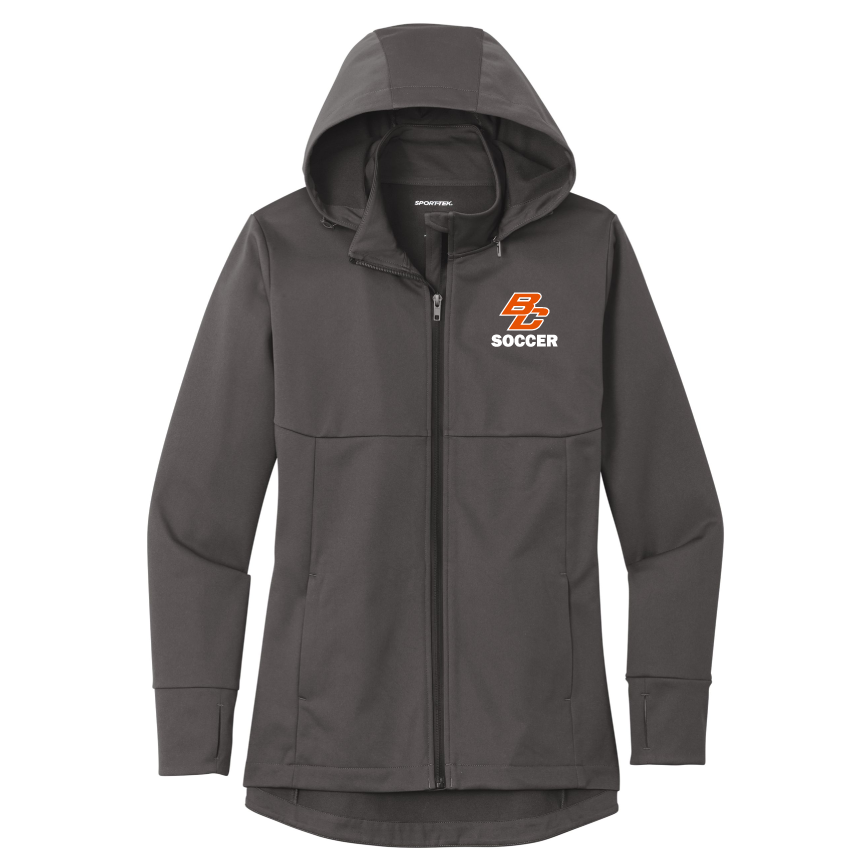 Byron Center Soccer - Women's Hooded Soft Shell Jacket