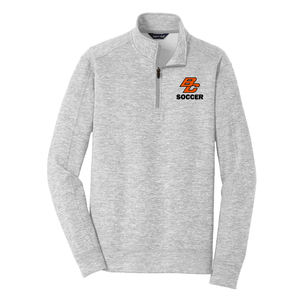 Byron Center Soccer - Adult Electric Heather 1/4-Zip Pullover