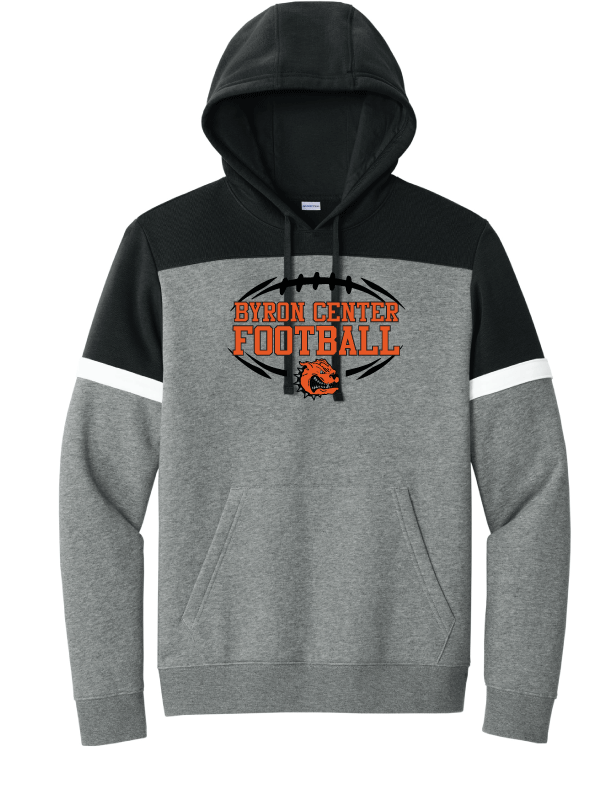 Byron Center Football - Adult Colorblock Hoodie