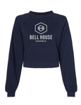 Bell House - Women's Premium Crop Crewneck Sweatshirt