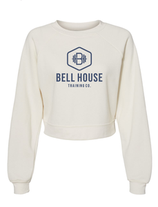 Bell House - Women's Premium Crop Crewneck Sweatshirt