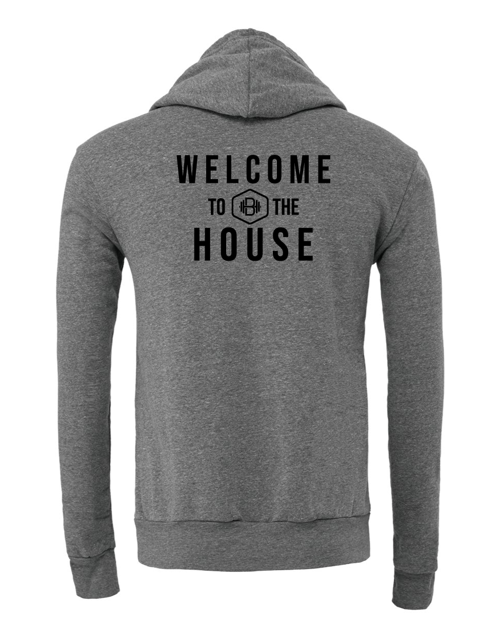 Bell House - WELCOME Unisex Premium Hooded Sweatshirt