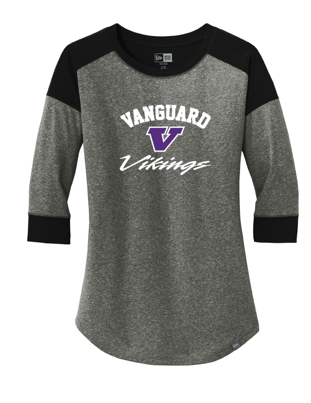 Vanguard - Women's Heritage Blend 3/4-Sleeve Baseball Raglan Tee