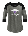 Vanguard - Women's Heritage Blend 3/4-Sleeve Baseball Raglan Tee