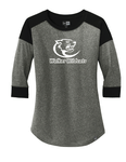 Walker - Women's Heritage Blend 3/4-Sleeve Baseball Raglan Tee