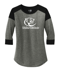 Walker - Women's Heritage Blend 3/4-Sleeve Baseball Raglan Tee