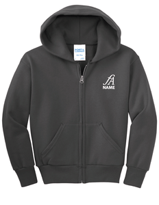 First Addition - Youth and Adult Hooded Zip-Up Sweatshirt (All Grades)