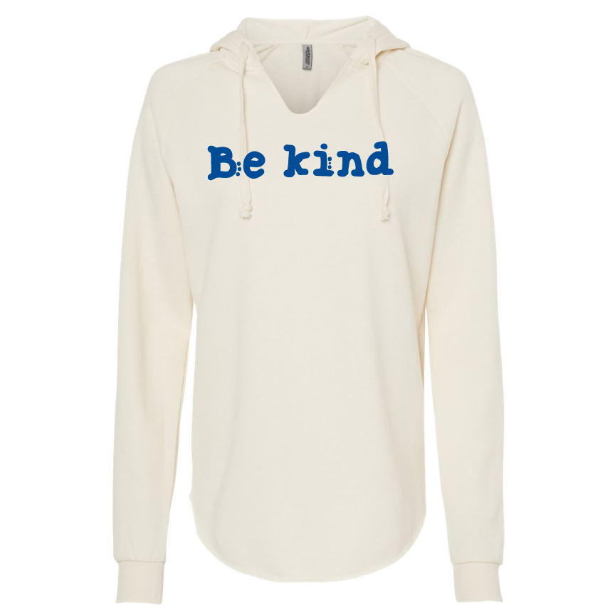 Cross Creek - Be Kind Women's Lightweight Hooded Pullover Sweatshirt (Multiple Colors)