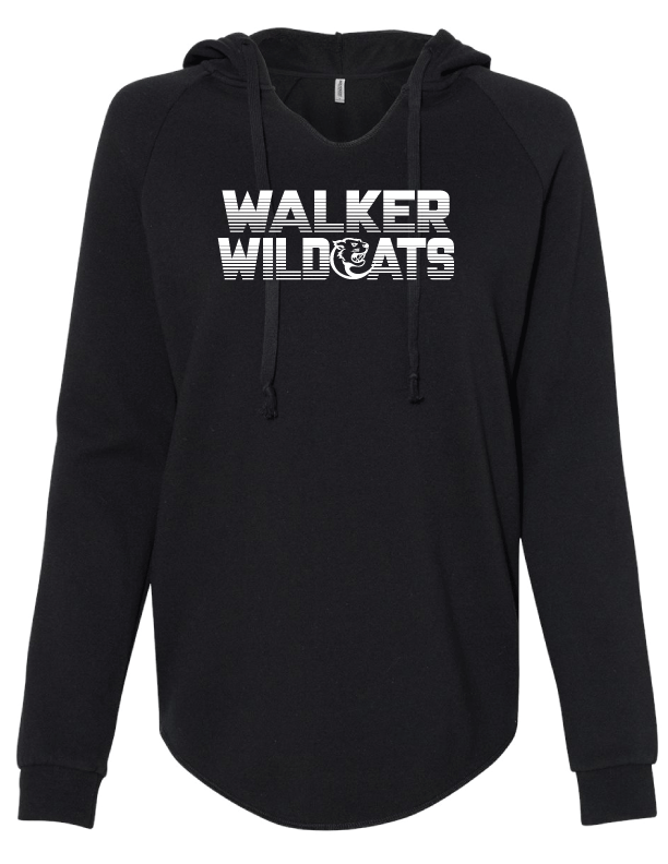 Walker - Women's Lightweight Hooded Pullover Sweatshirt