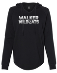 Walker - Women's Lightweight Hooded Pullover Sweatshirt