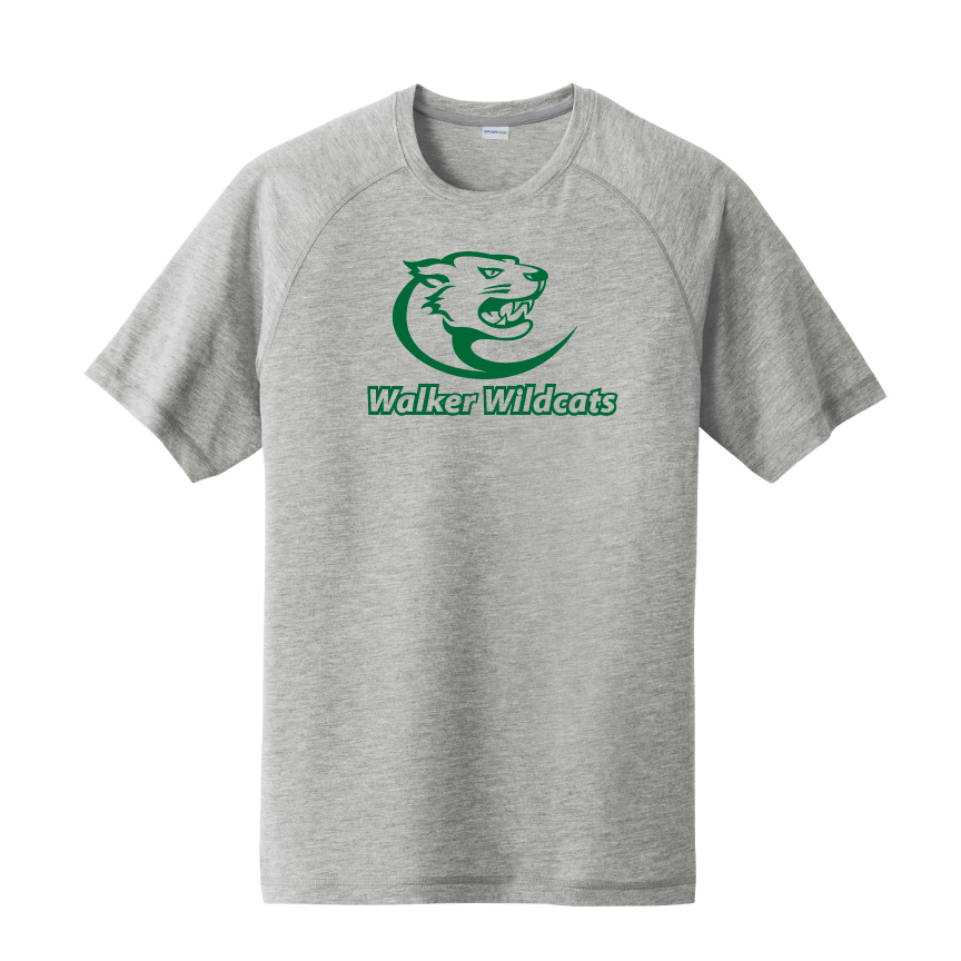 Walker - Adult Tri-Blend Raglan Tee