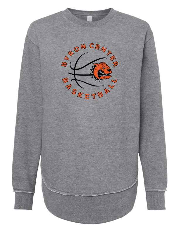 Byron Center Basketball - Women's Weekend Crewneck Sweatshirt