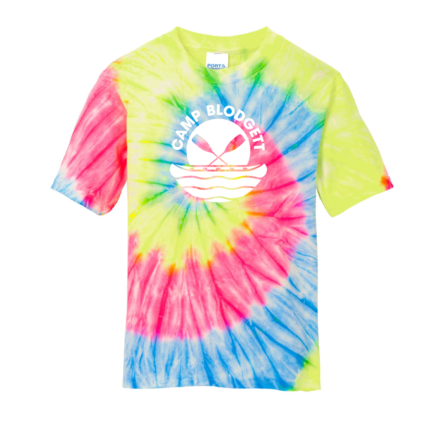 Camp Blodgett - Youth Tie-Dye T-Shirt
