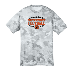 Byron Center Football - Youth Moisture Wicking Youth Camo T-Shirt