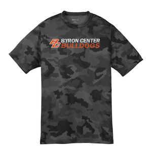 Byron Center - Youth Moisture Wicking Youth Camo T-Shirt