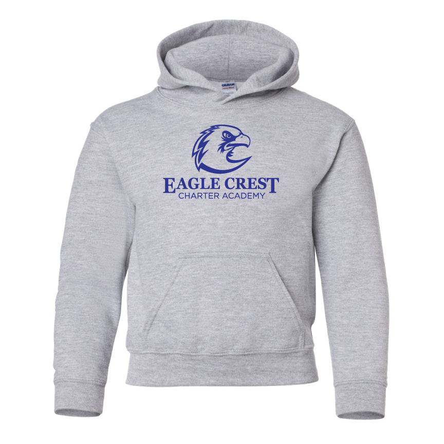 Eagle Crest - Heavy Blend Youth Hooded Sweatshirt