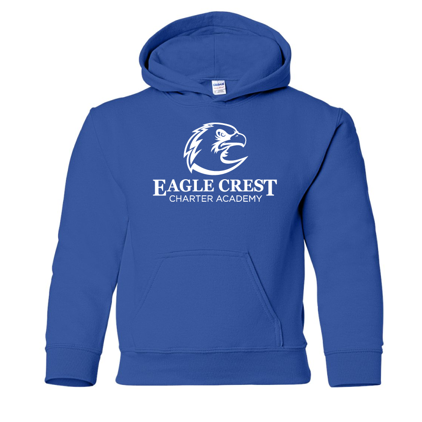 Eagle Crest - Heavy Blend Youth Hooded Sweatshirt