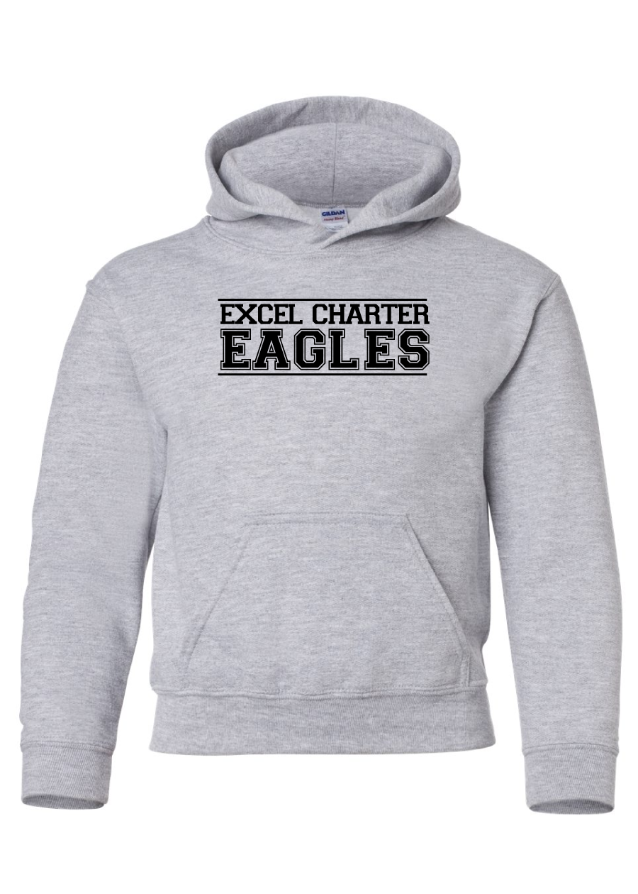 Excel - Heavy Blend Youth Hooded Sweatshirt