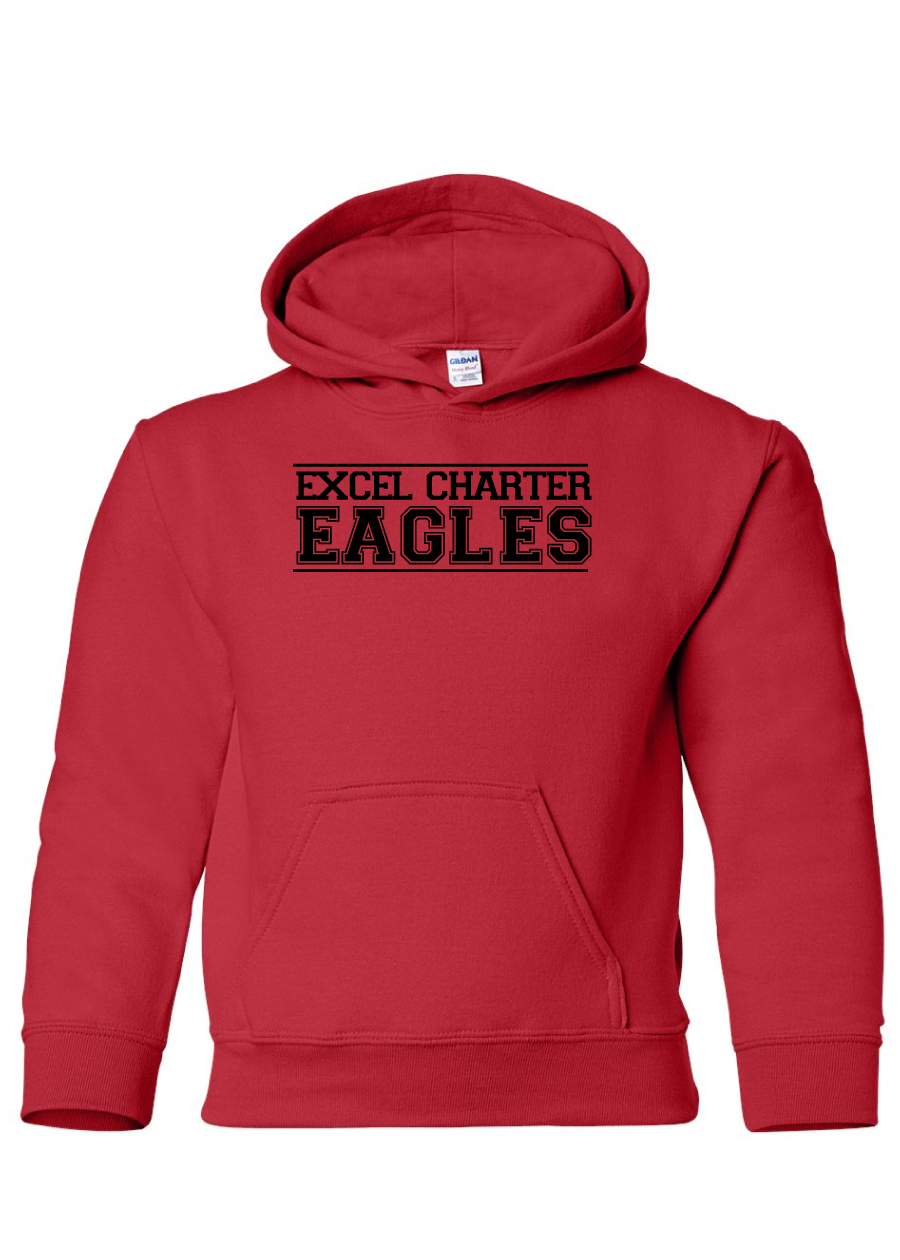 Excel - Heavy Blend Youth Hooded Sweatshirt