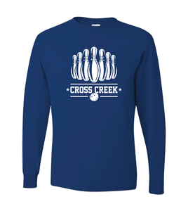 Cross Creek - Bowling Long Sleeve T-Shirt (Youth & Adult)