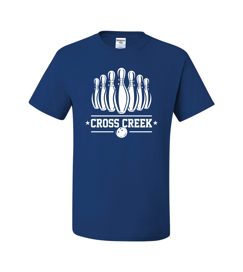 Cross Creek - Bowling Short Sleeve T-Shirt (Youth & Adult)
