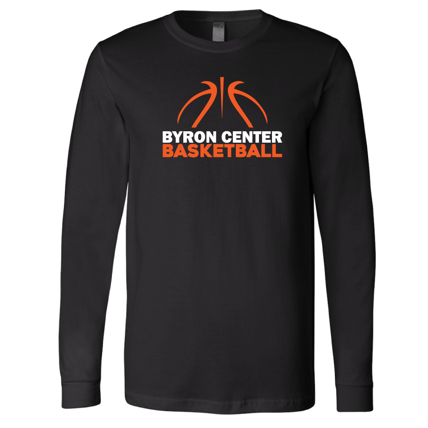 Byron Center Basketball - Adult Premium Long Sleeve T-Shirt