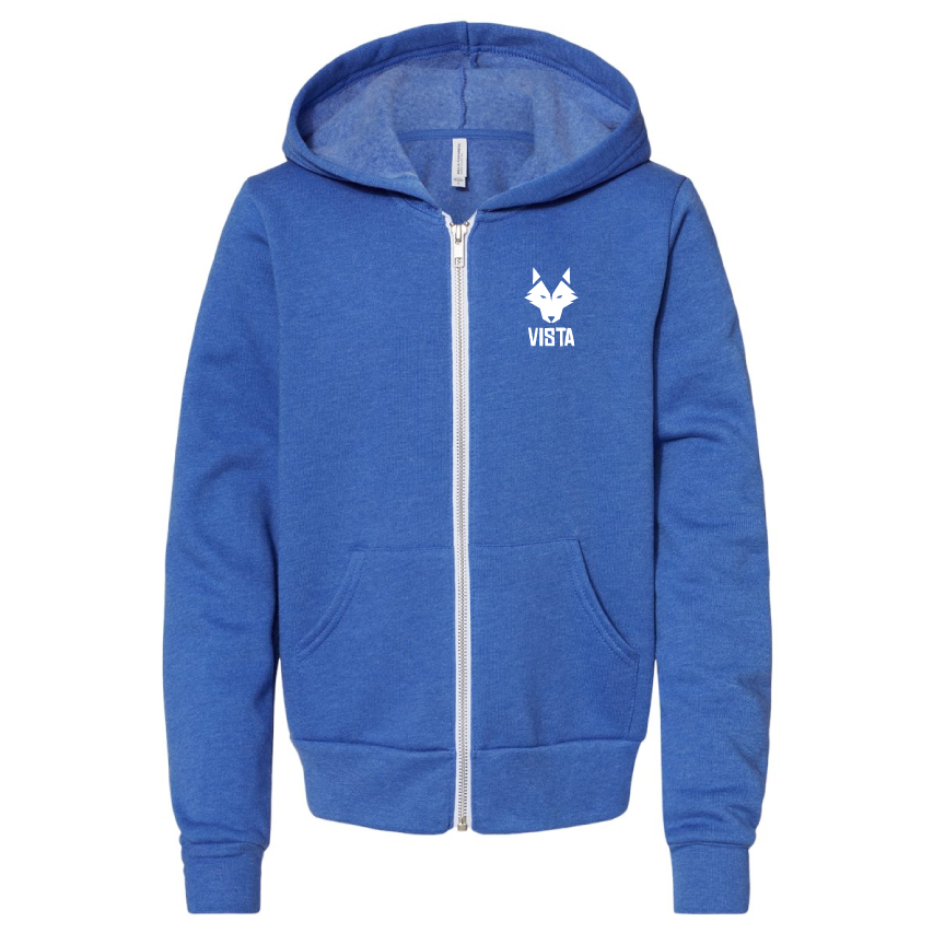 Vista - Youth Premium Zip-Up Sweatshirt