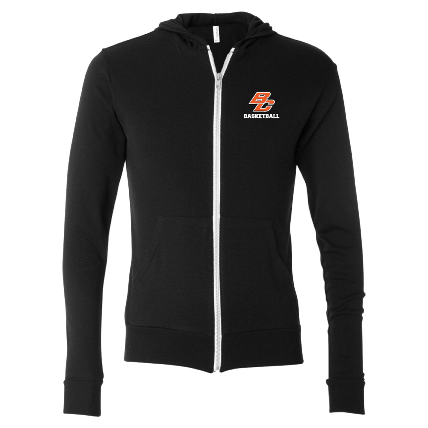 Byron Center Basketball - Adult Lightweight Hooded Full-Zip