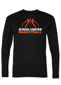 Byron Center Basketball - Adult Moisture Wicking Long Sleeve Tee