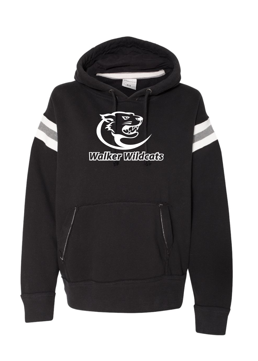 Walker - Adult Vintage Athletic Hooded Sweatshirt