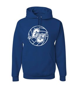 Cross Creek - Volleyball Hooded Sweatshirt (Youth & Adult)