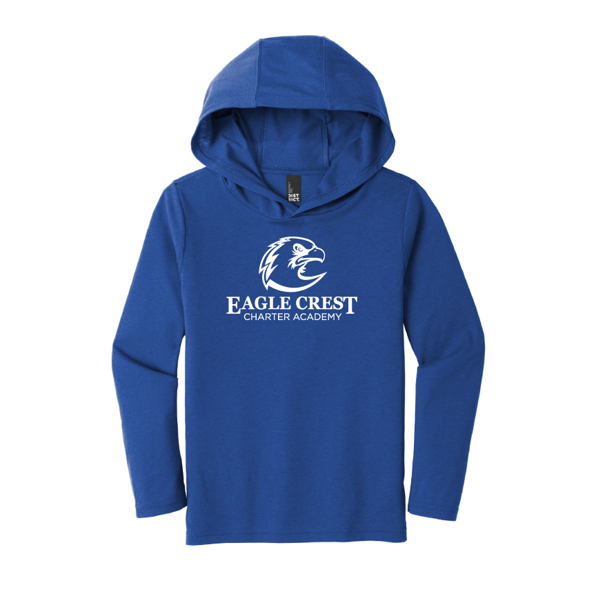 Eagle Crest - Youth Long Sleeve Hooded T-Shirt