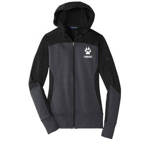 Timberwolves - Women's Tech Colorblock Hooded Full-Zip