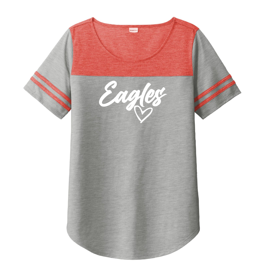 Excel - Women's Tri-Blend Wicking Fan Tee