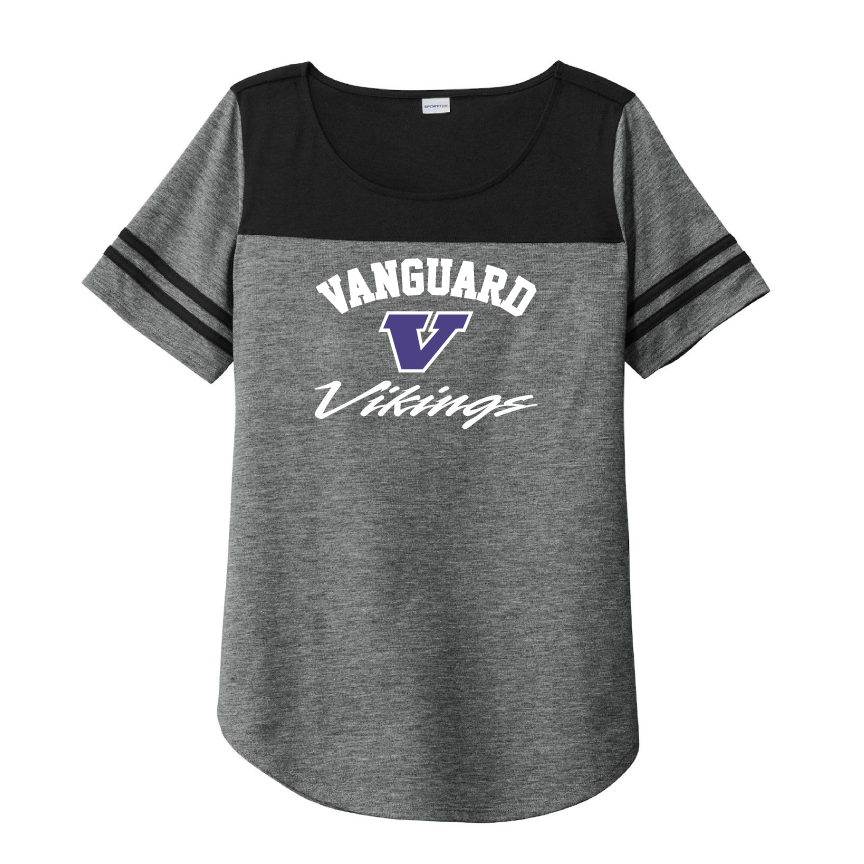 Vanguard - Women's Tri-Blend Wicking Fan Tee