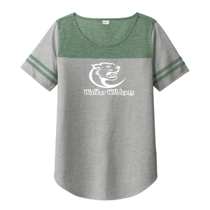 Walker - Women's Tri-Blend Wicking Fan Tee